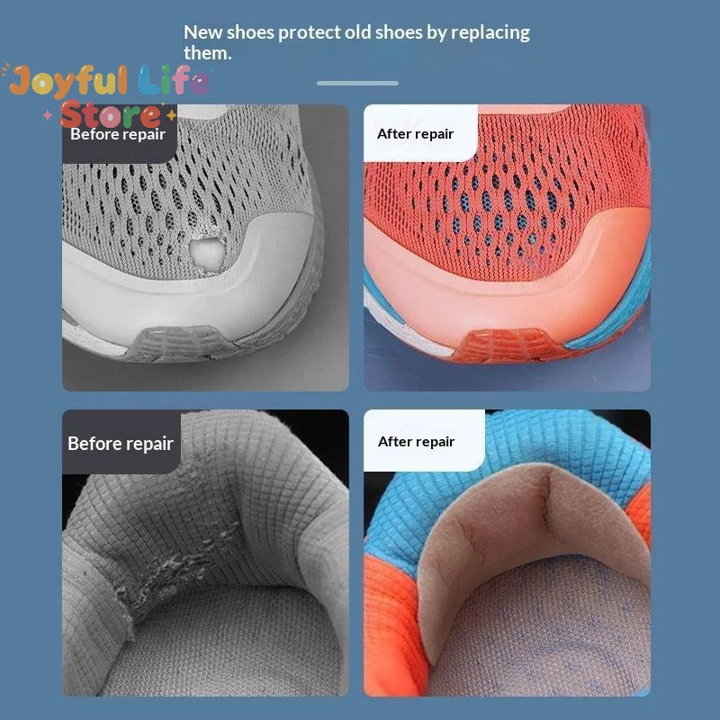 Hot Sale Self Adhesive Shoe Hole Repair Patches No Glue Required Wash Resistant For Fixing Mesh Sneakers Sports Casual Shoes