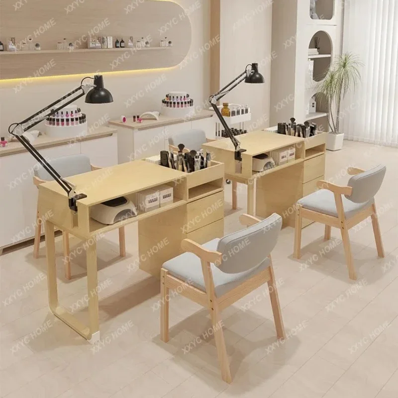 A Manicure Table And Chair Set Multifunctional Manicure Table