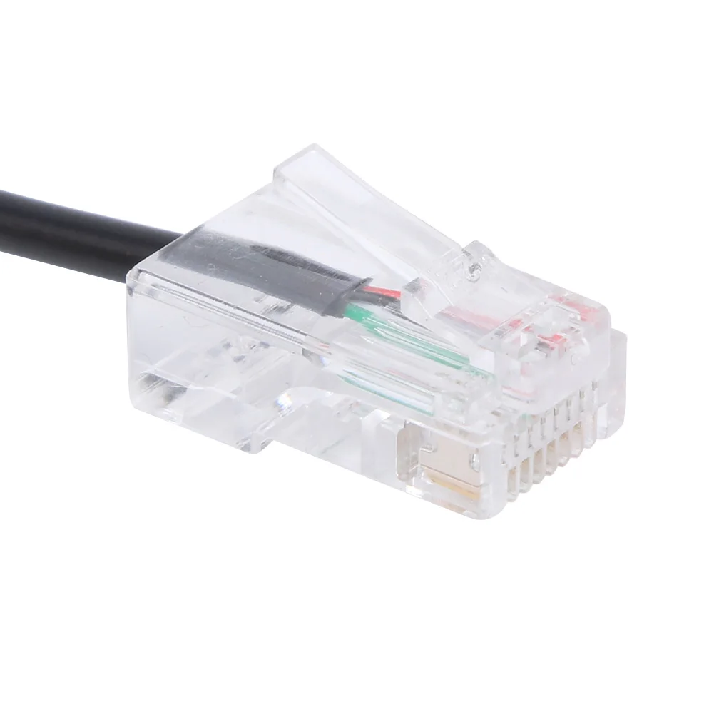 

Ethernet RJ45 8P8C Male to RJ11 6P4C Female Adapter Converter Cable for Headset