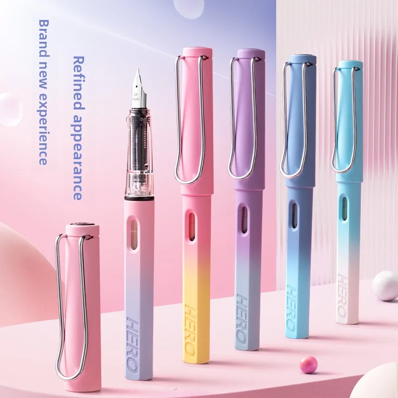 

HERO Pen 359 Positive Posture Pen Student Practice Ink Bag Pen Gift School Stationery