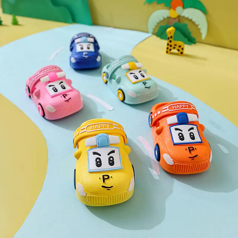 

Summer New Children Hollow Sandals Baby Cute Cartoon Car Home Slippers Boys Breathable Anti-slip Beach Shoes Girls Soft Shoes