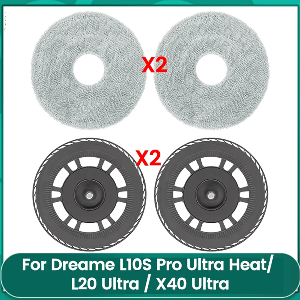 

Сменные накладки для швабры A31I для Dreame L10S Pro Ultra Heat, L20 Ultra, детали робота-пылесоса X40 Ultra