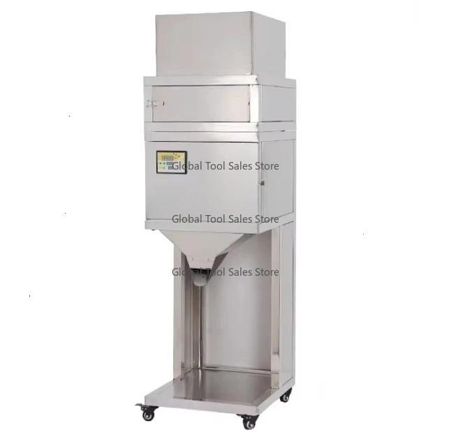 Automatic 100-5000g Food Grain Filling Machine, High Precision Powder Granule Weighing Packaging Equipment for Rice Flour Seed P