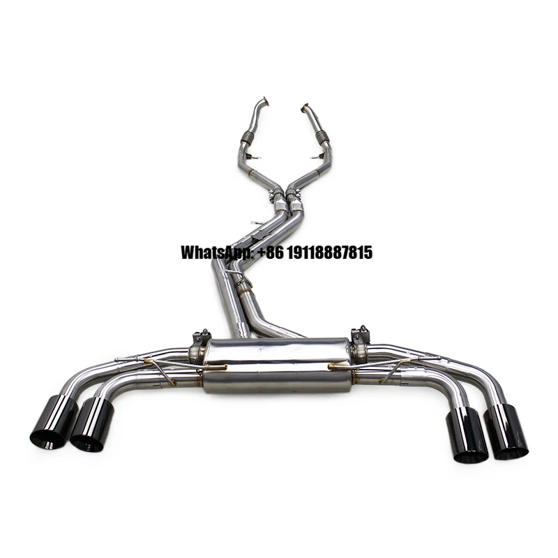 

Заводская выхлопная система Catback для Audi SQ5 8R/FT 3.0T 2016-2024, гоночные автозапчасти, выхлопная система Escape SUS304 с клапаном Valvetronic