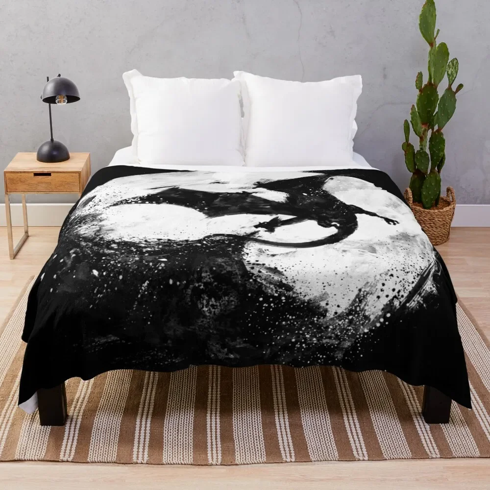 Midnight Desolation Throw Blanket Designers Soft Beds Blankets