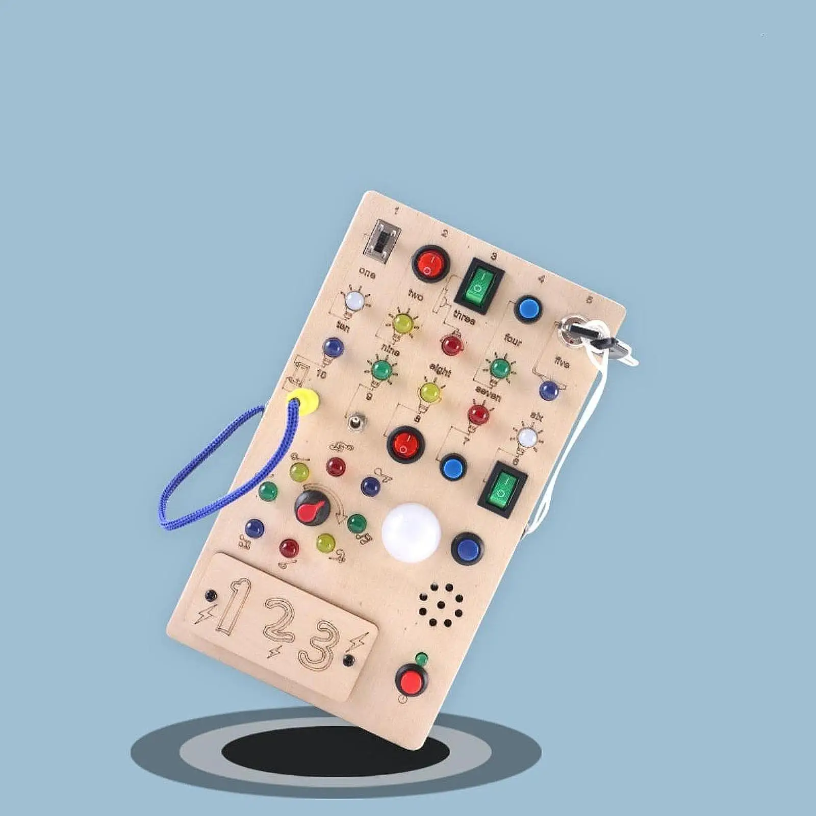 モンテッソーリ ビジーボード モンテッソーリに触発された感覚遊び 1歳以上のお子様向け