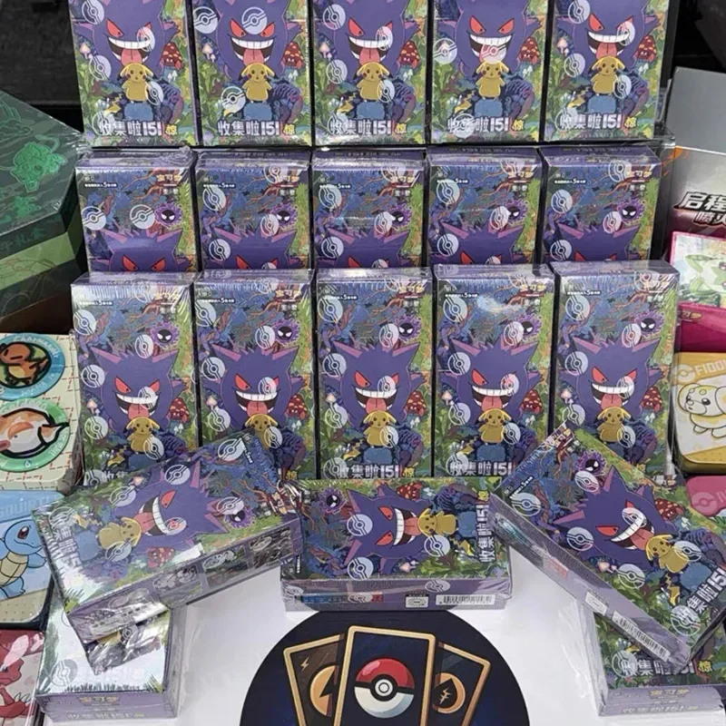 Pokemon PTCG Sv 151 Gengar Trading Cards Simplified Chinese Collectible Blind Box Game Cards Hobby Collection Gifts For Fans