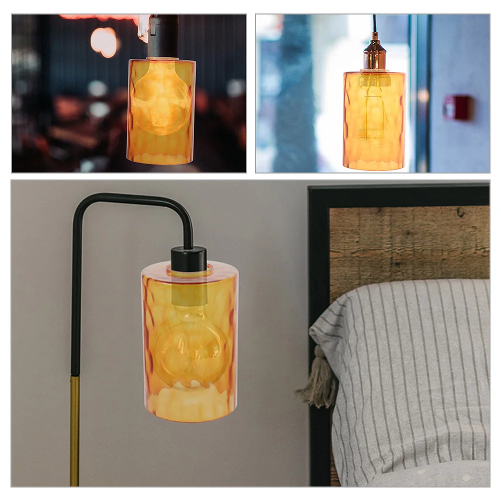 

2 шт., стеклянный абажур с каменным узором, элегантный декоративный светильник, крышка, стеклянные абажуры, маленькие абажуры