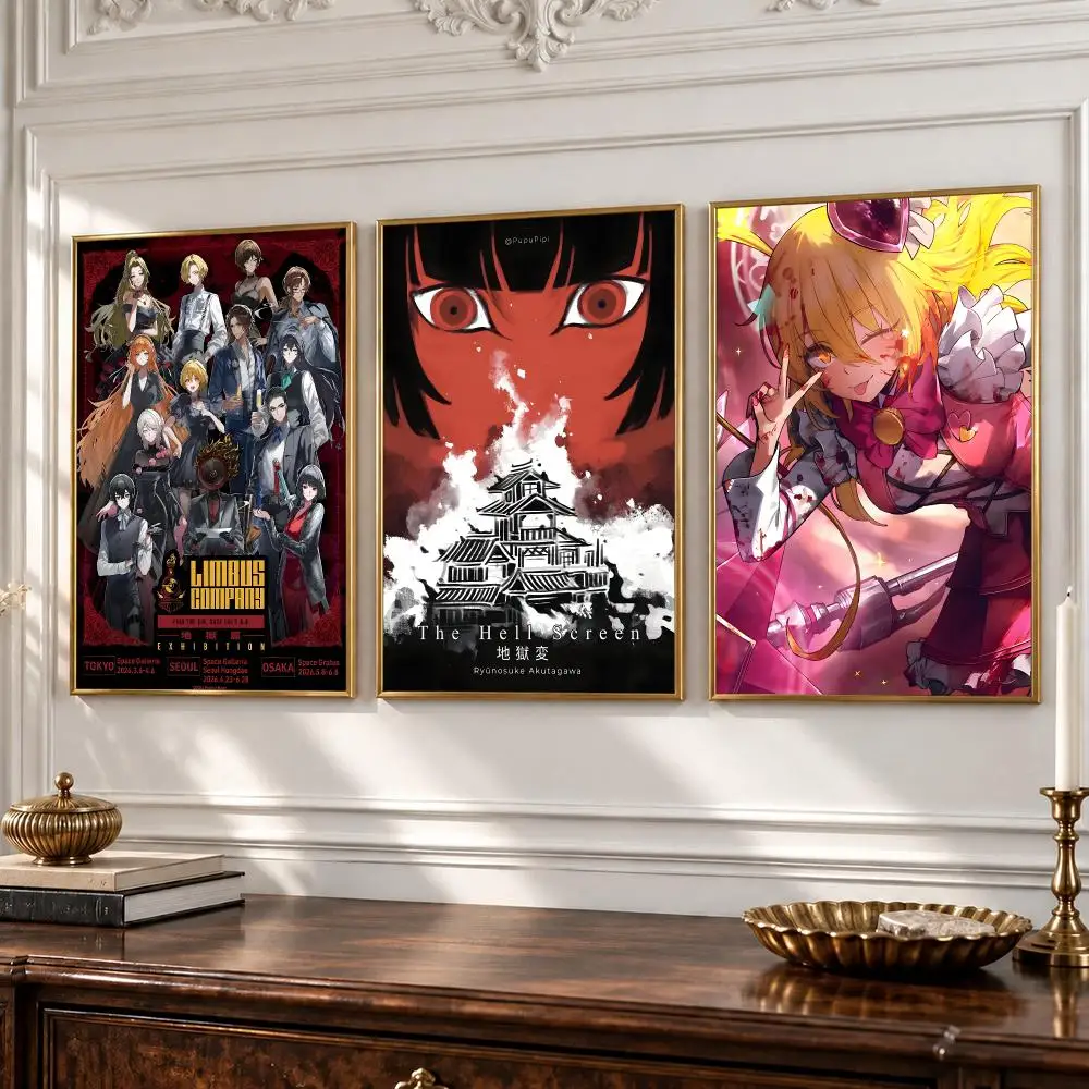 game Limbus company Poster HD Poster Peel Stick Waterproof Wall Art Print Bedroom Living Room Modern Decor Gift