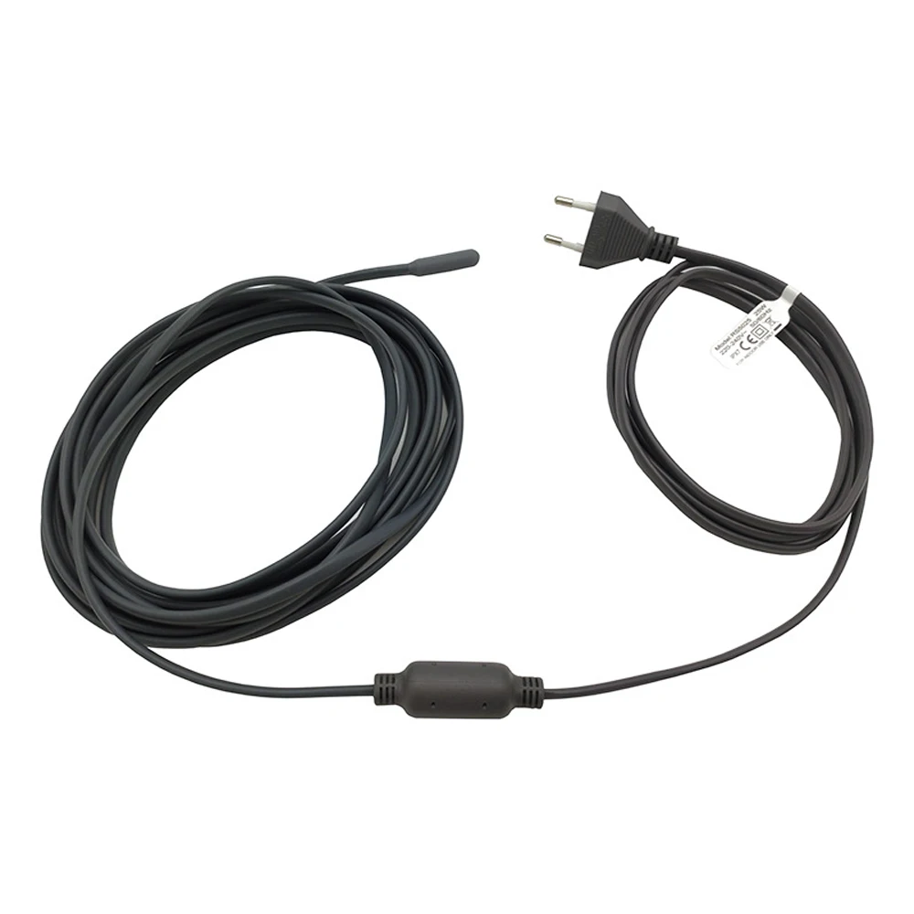 Infrared Silicone Heating Cable EU Plug For Warming Vivarium Bottom Pet Room Multi-Specifications Power Cord Warmer Cable 7M 50W