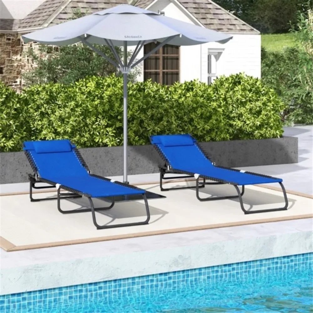 Fold-out recliners/beach chairs are portable foldable lightweight easy to transport and store and are waterproof powder coated