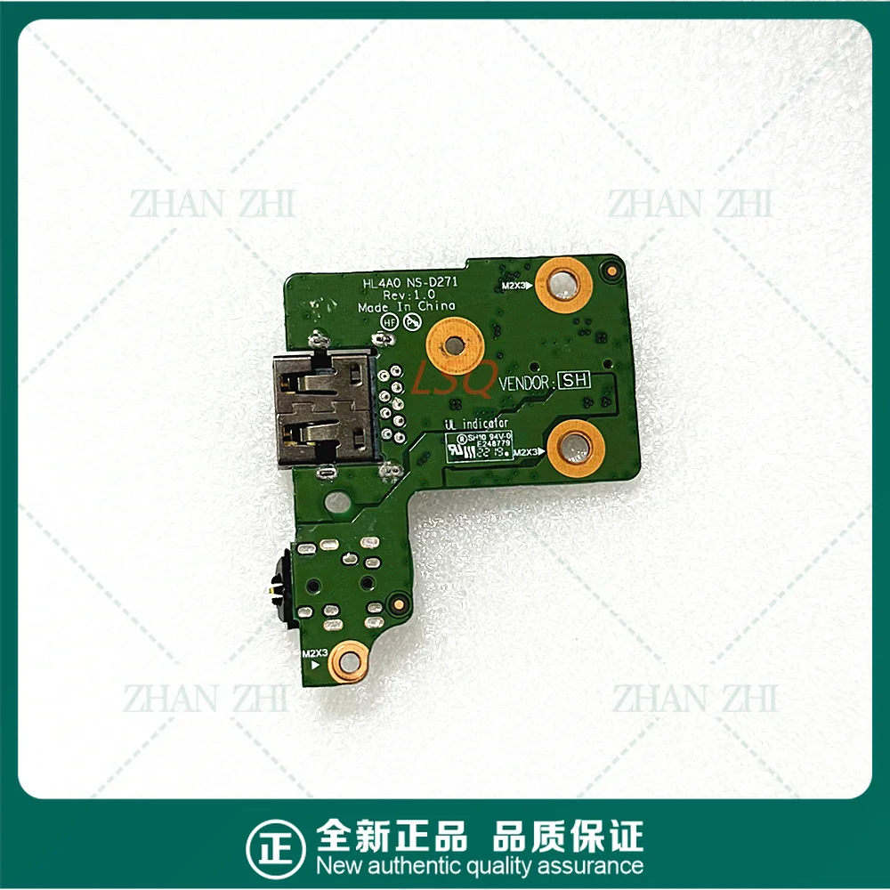 

For ThinkPad L14 Gen1 Gen2 Audio Board USB Small Board 5C50S73043 NS-D271