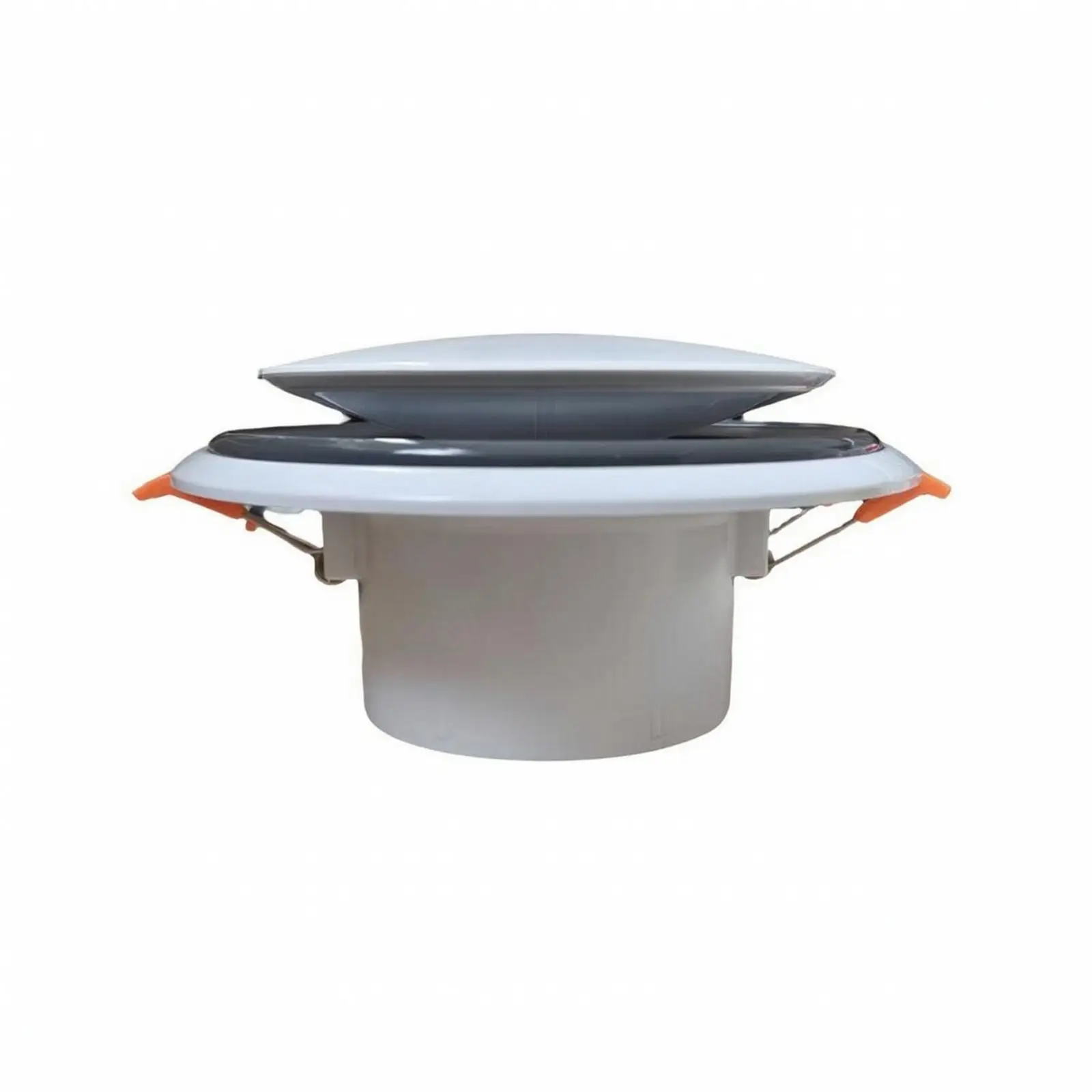 Plastic Round Air Vent Ceiling Mounted Adjustable Airflow Outlet Cover for Home Heating Cooling Ventilation