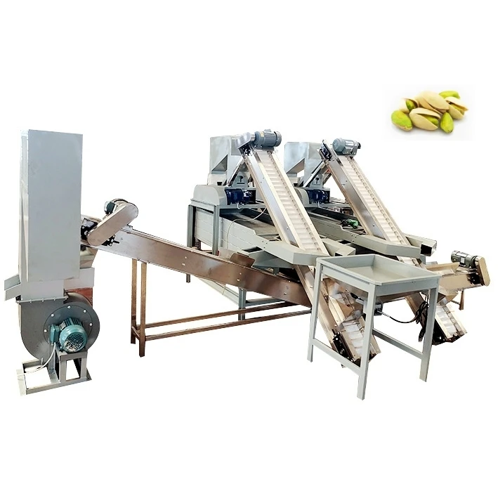 Customize Pistachio Cracking Shelling Machine Pistachio Shell Removal Machine Pistachio Processing Line