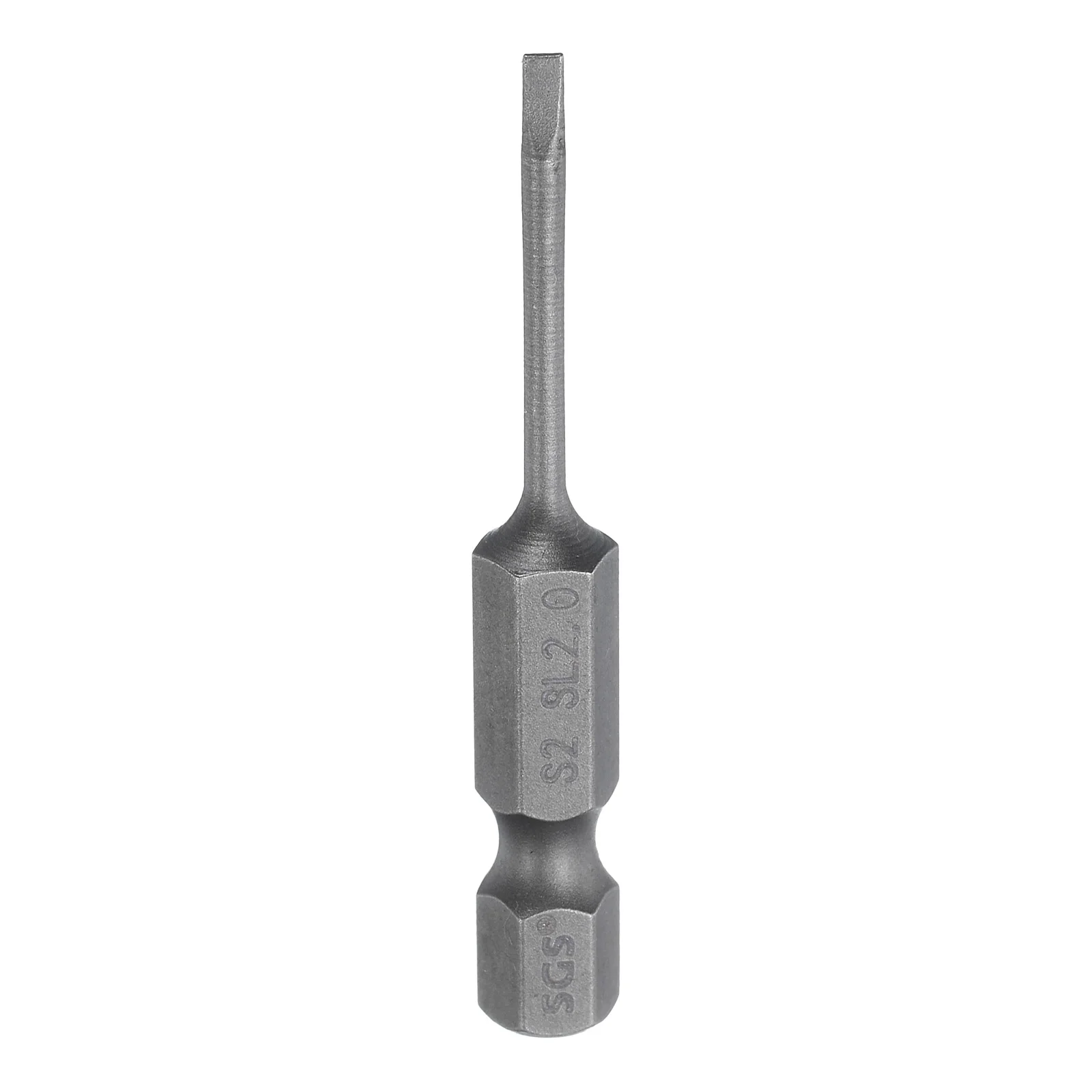 1/5/10pcs Magnetic Slotted Screwdriver Bits SL2 SL3 SL4 SL5 SL6 S2 Flat Head Screwdriver Bit 1/4