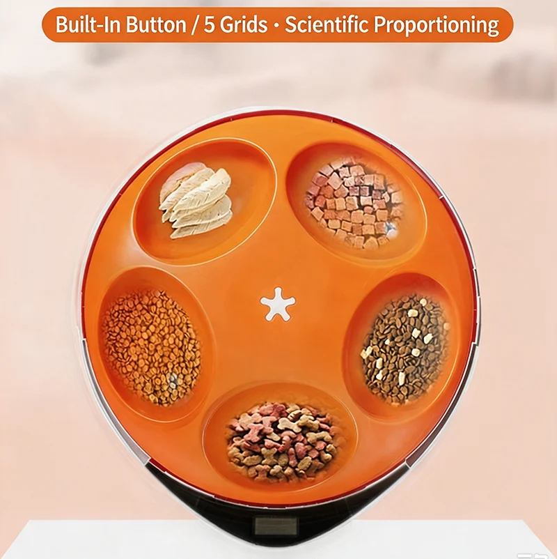 Luxury Smart Cooling Pet Feeder for Cats & Small Dogs – Timed Portion Control, Wet Food Dispenser
