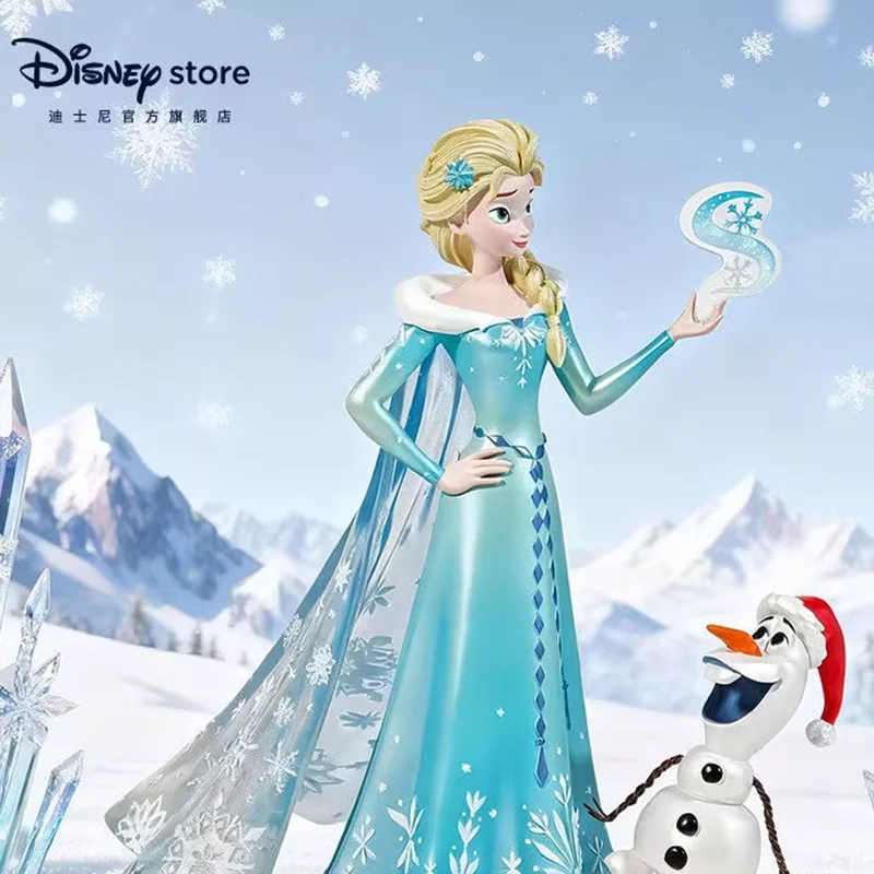 

Disney Frozen Elsa And Olaf Happy Time Resin Figure Animation Movie Merchandise Collectible Desktop Ornament Gift In Stock