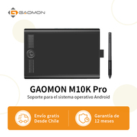 10 Inch GAOMON Graphics Tablet M10K Drawing Designer Large Digital Pen Tablet, Upgraded to M10K Pro Android OS Supported