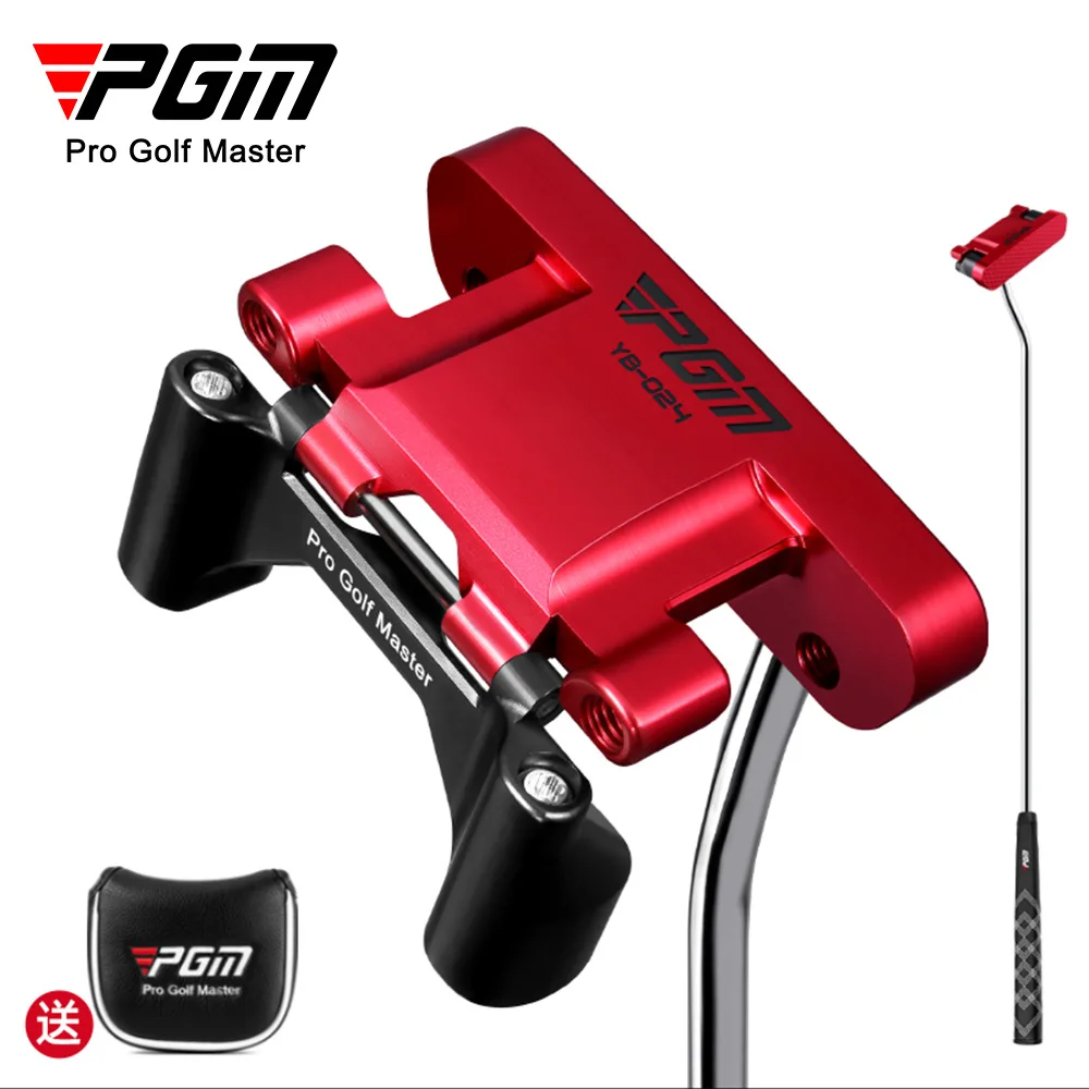 

PGM Golf Putter New Deformable Head Single Stable Low Center Gravity with Aiming Line