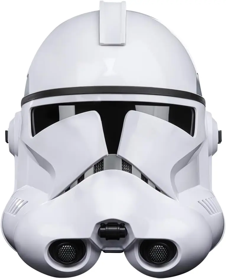 

Premium Electronic Clone Trooper Helmet, Roleplay Collectible for Ages 14 and Up