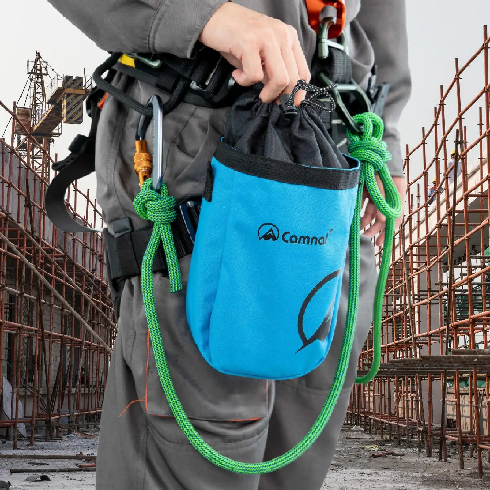 Utility Pouch Waist Tool Bag Water Resistant Nylon Organizer Pack for Mechanics Electricians and Outdoor Jobs