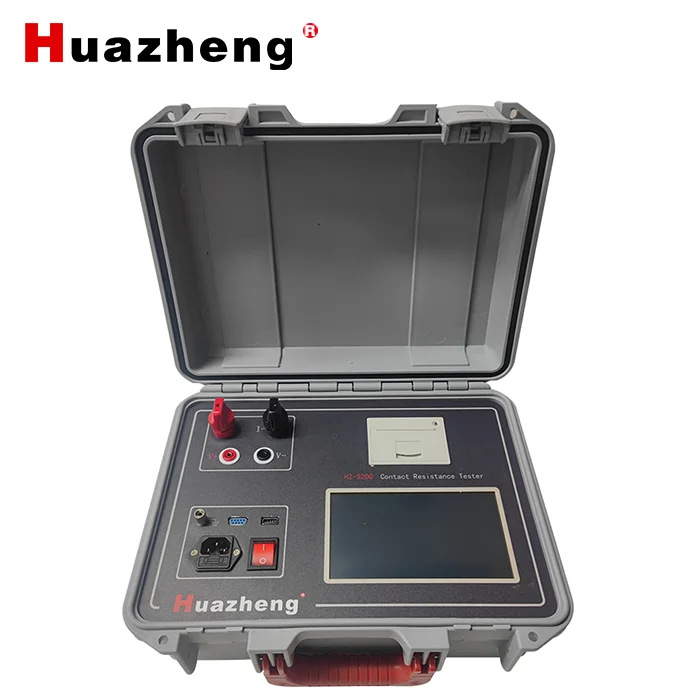 HZ-5200 Portable 200A Contact Resistance Test Set for Circuit Breaker Testing