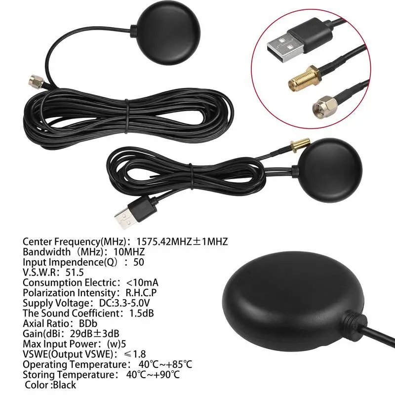 Active GPS Antenna And Receiver Waterproof Antenna Booster Signal Amplifier Universal GPS Signal Receiver For Mobile Phone