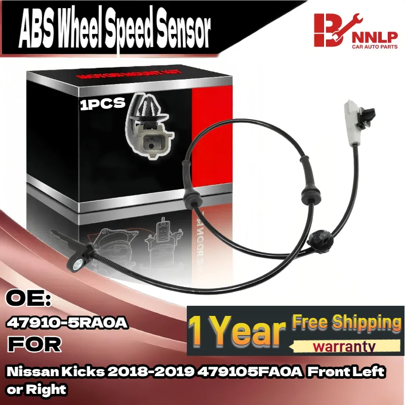 لمستشعر سرعة العجلات الأمامية اليسرى أو اليمنى ABS لنيسان كيك 2018-2019 479105FA0A