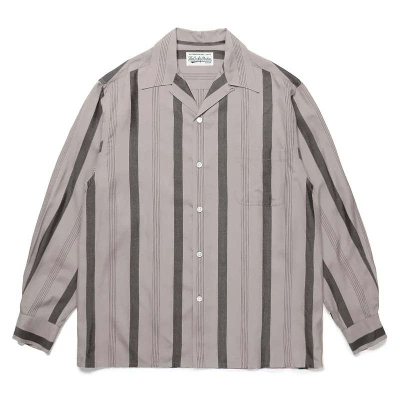 WACKO MARIA Multicolour Shirt Autumn Winter Mens Womens Printed Embroidery Brand Fashion Long Sleeve Shirt