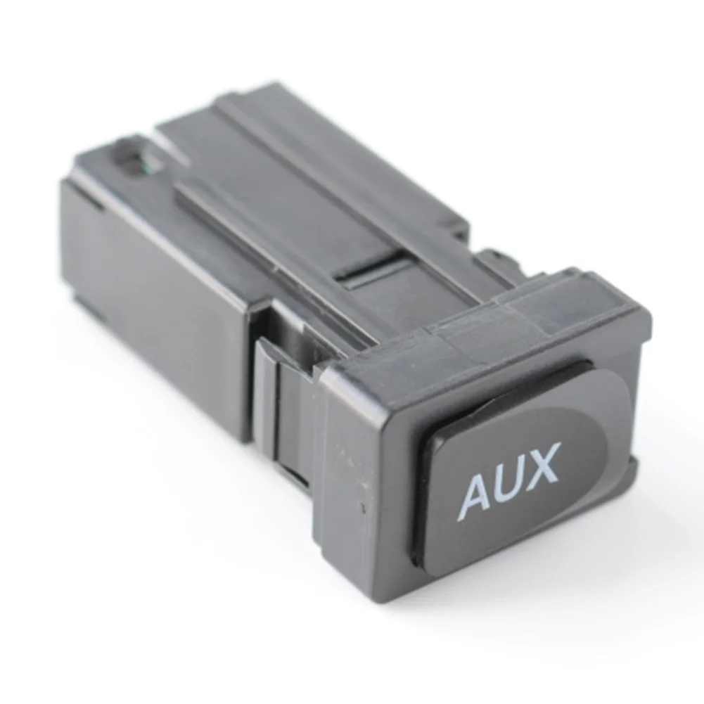 Car Audio Enhancement AUX Audio Interface Car Accessories Practical Audio Solution Reliable Audio Socket ABS Material