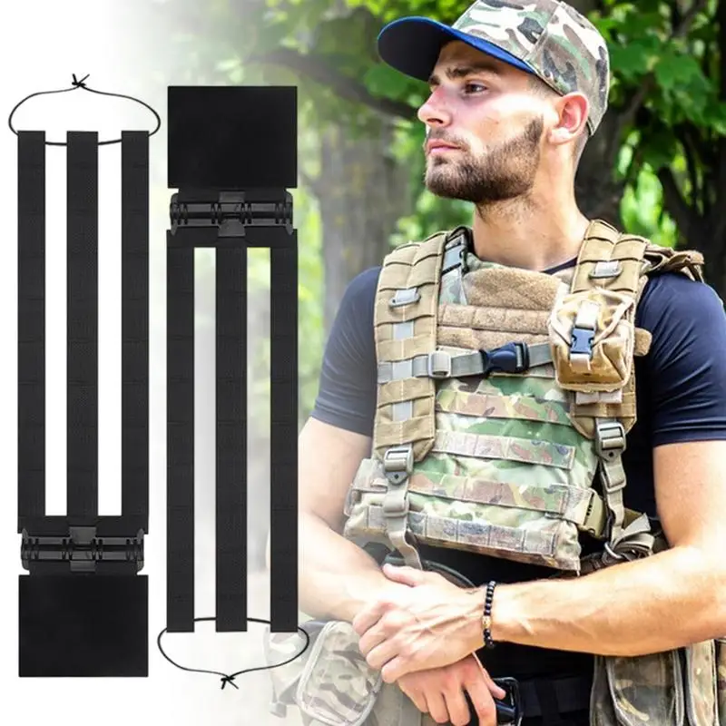 Quick Release Mounting Strap Waterproof Skeletal Quick Release Cummerbund Outer Carrier Vest Accessories Elastic Cummerbund