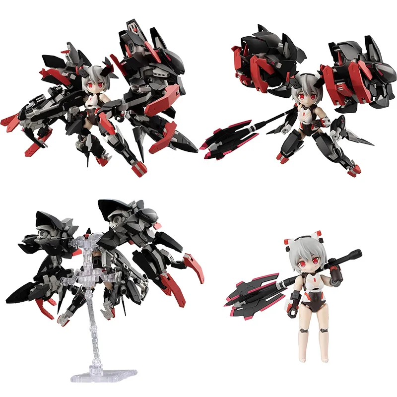 

Bandai Genuine Desktop Army Action Figure Mobile Suit Girl Sylphy II Mode-B Movable Model Anime Action Figure Toys for Children