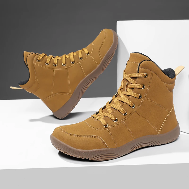 outdoor-trekking-sneakers-for-men-women-classic-yellow-men's-hiking-shoes-large-size-48-non-slip-high-top-sports-sneakers-men