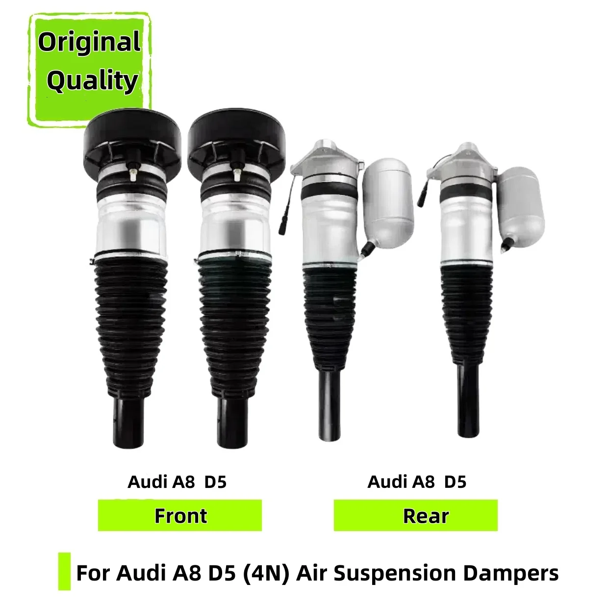 

For Audi A8 D5 (4N) 2018-2025 Front Left/Right Air Suspension Strut Damper 4N4616040F 4H0616039AF 4H0616039AH 4H0616039AD