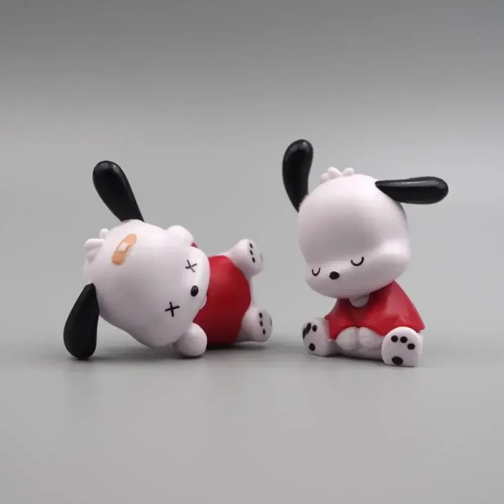 Pachacco 5Cm Figurka Sanrio Anime Kawaii Doll Diy Cake Etui na telefon Udekoruj akcesoria Zabawki Prezenty Dekoracja samochodu Prezenty dla dzieci