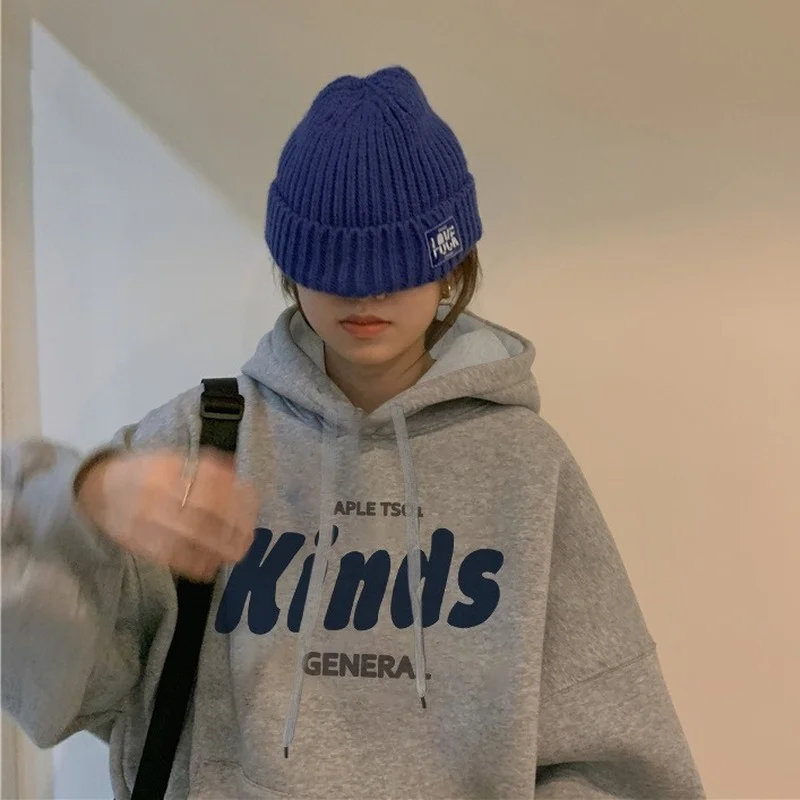 Women All-match Hoodies Vintage Long-sleeved Female Pockets Draw String Hoodies Leisure Fashion Autumn College Sweatshirts