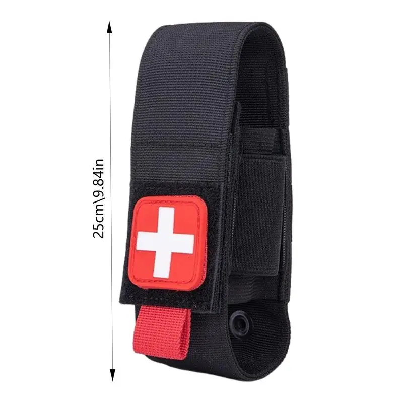 TQ Tourniquet Case para Camping, Heavy Duty, Tactical Pouch Holder, Trauma Medical Shear Pouch, Caminhadas e Viagens