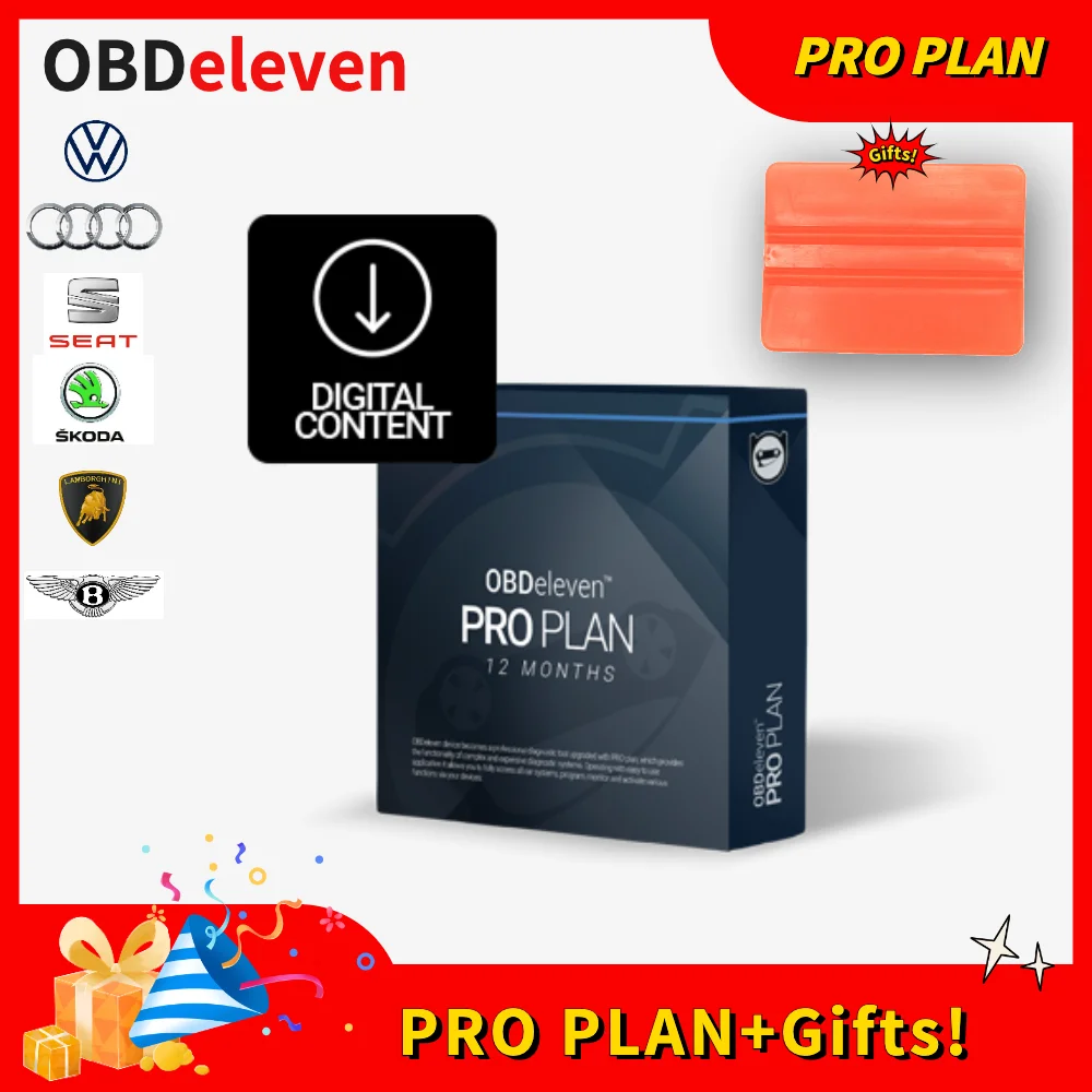 OBD 11 VAG OBDeleven OBD11 PRO Activation Code, Upgrade Your OBDeleven To PRO Diagnostic Tool.