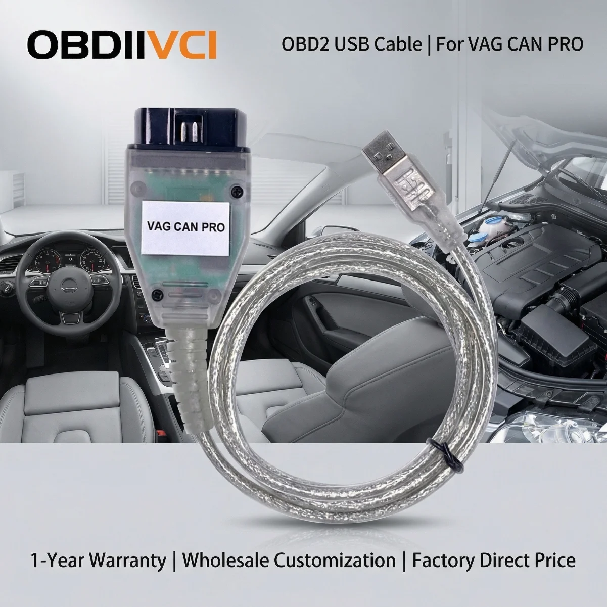 

2025 Высококачественный диагностический сканер VAG CAN PRO S.W версии 5.5.1 VCP и ODIS OBD2 для CAN BUS+UDS+K-line