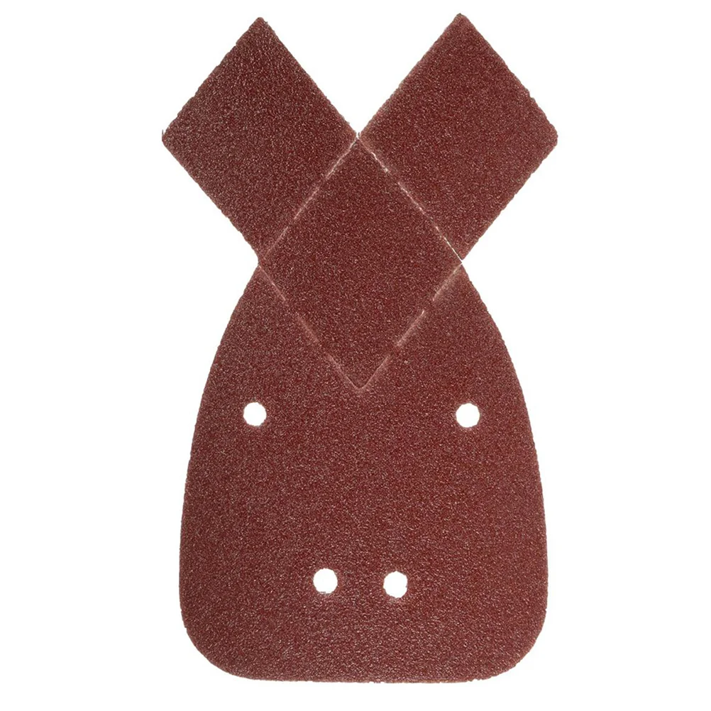 

60 шт. шлифовальные диски в форме кроличьих ушей, наждачная бумага с 4 отверстиями для полировки, прочные абразивные подушечки