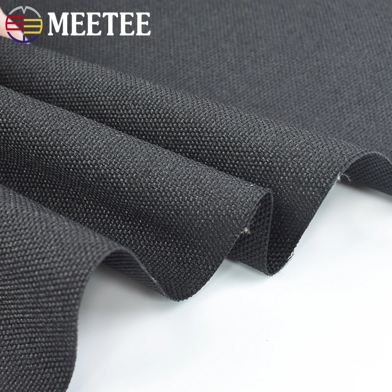 100/200x150cm Meetee 1000D Oxford Waterproof Fabrics 0.7mm Thick Black Cloth Outdoor Luggage Tent Fabric DIY Sewing Accessories
