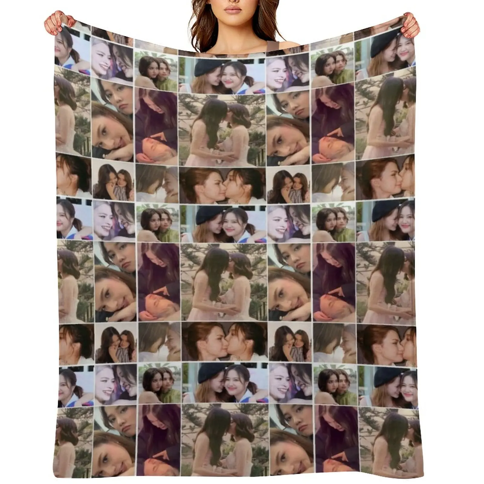 

Clingy freenbecky Throw Blanket Personalized Gift Comforter halloween Furry Blankets