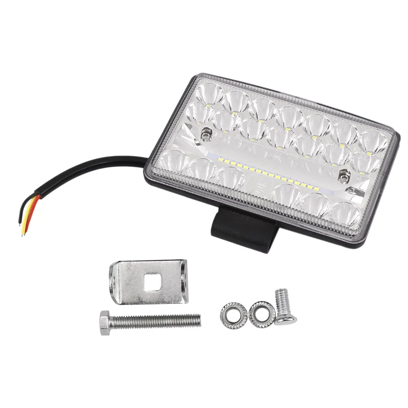 4 قطعة 4 بوصة 4X4 سيارة LED ضوء العمل 108 واط 36LED بار مربع الأضواء 12 فولت 24 فولت الطرق الوعرة لشاحنة الطرق الوعرة ATV-L94A
