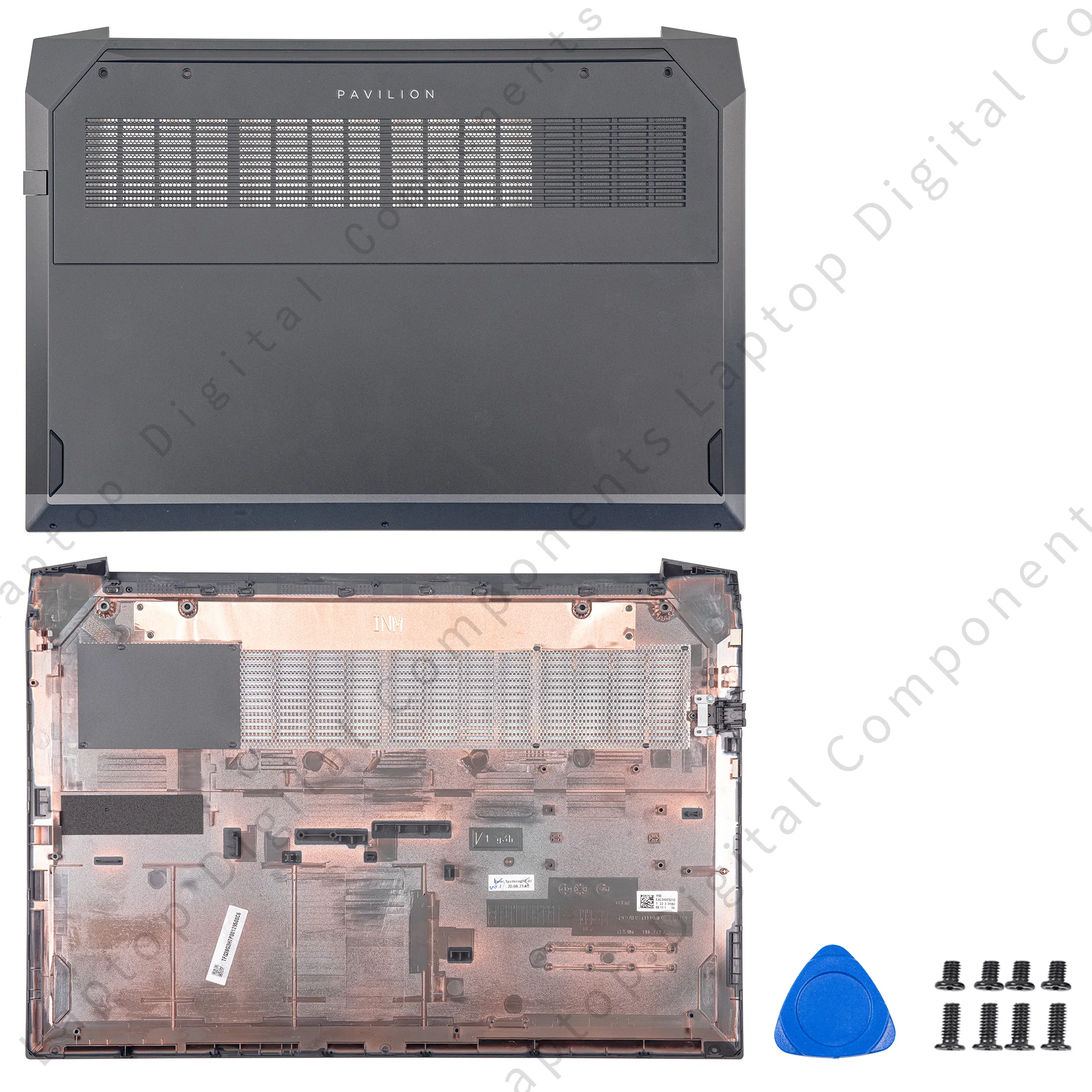 New Housing Case For HP Pavilion Gaming 15 15-EC TPN-Q229 Laptop LCD Rear Lid Back Cover Front Bezel Palmrest Upper Bottom Case