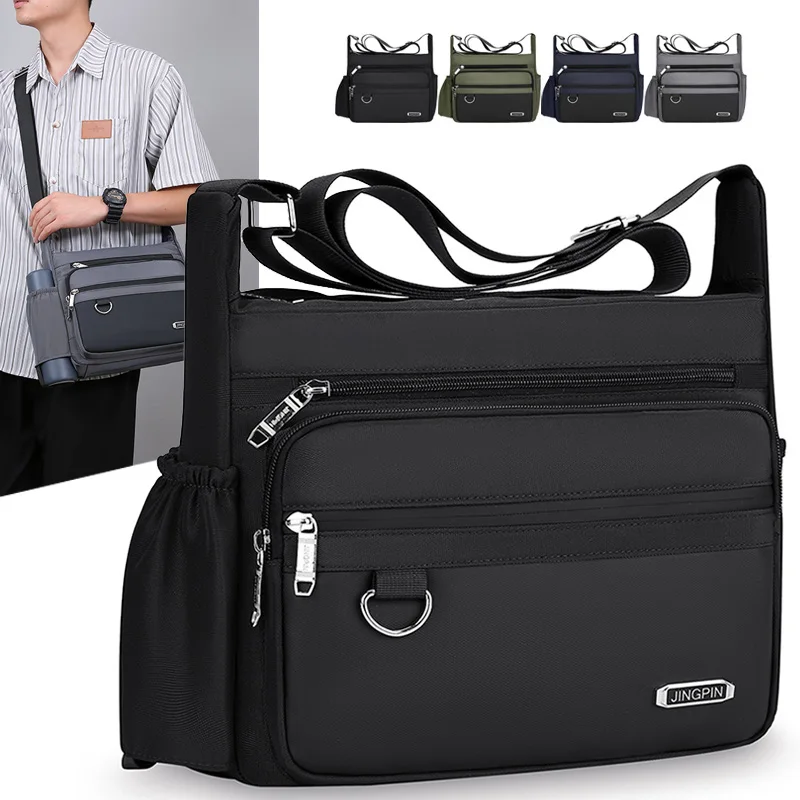 Men Messenger Bag High Quality Oxford Cloth Shoulder Bags For Men Large Capacity Hot Sale New Casual Crossbody Bag For Male