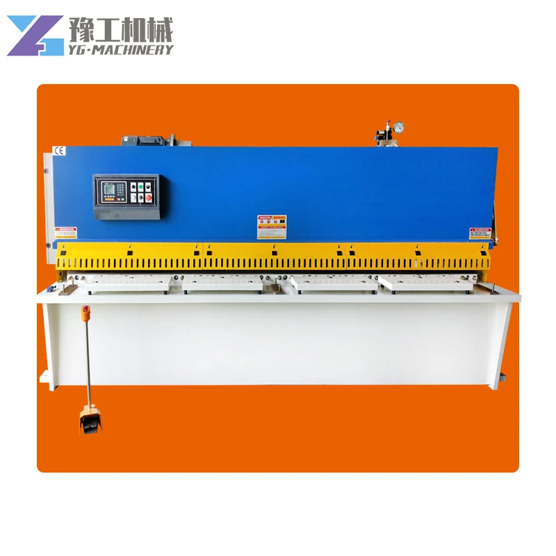 YG QC12 10MM 3200 Metal Sheet Plate Hydraulic Swing Beam Shearing Machine