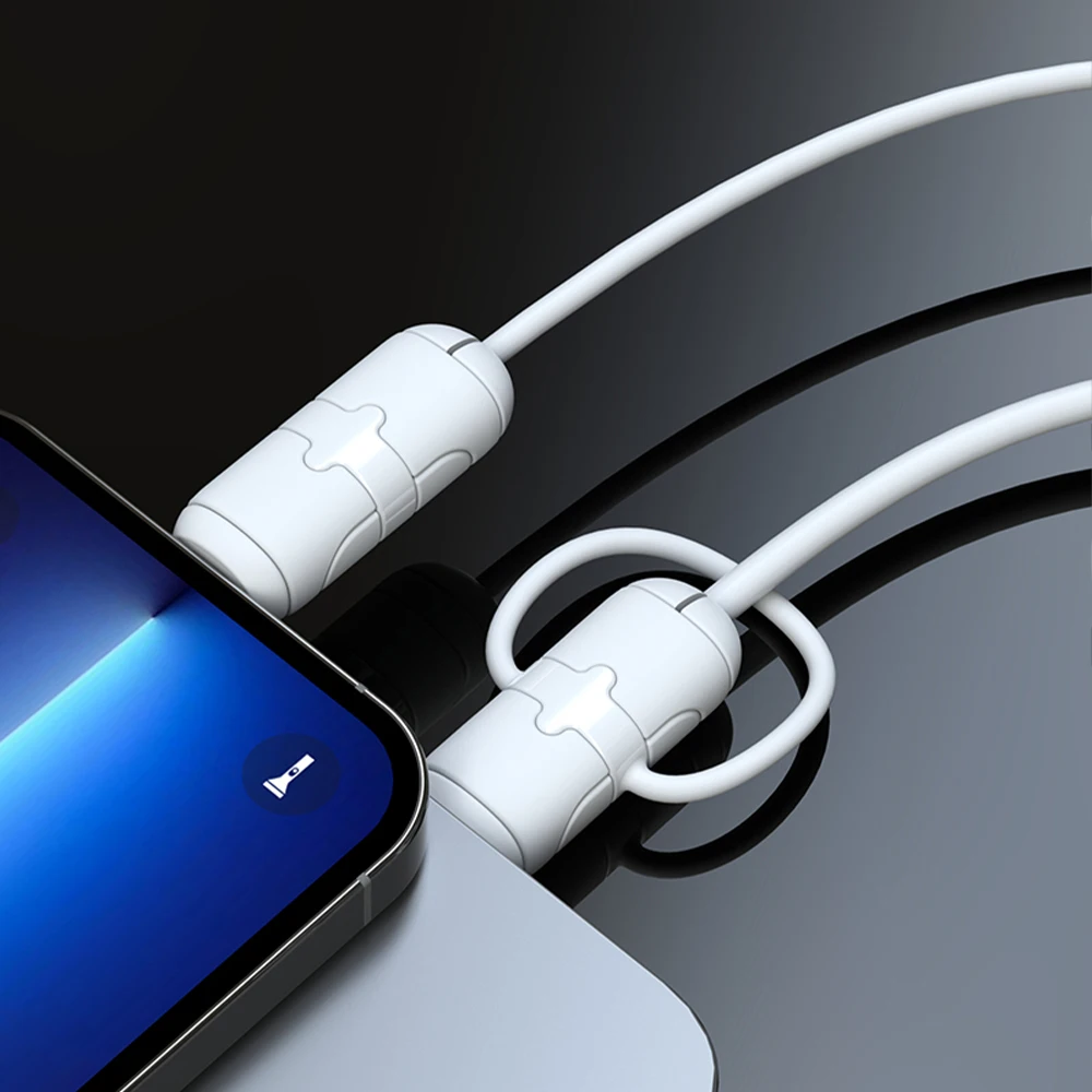 Cable Protector For Android iPhone 12 13 18/20W Charger Head Protector USB Data Cable Line Protection Sleeve Cable Protective