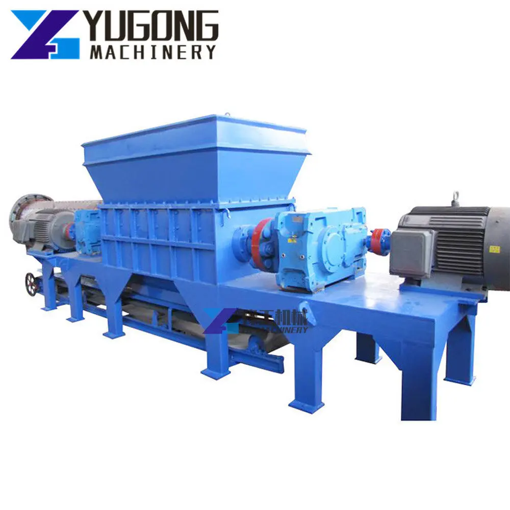 Aluminum Can Motherboard Recycling Plastic Crusher Scrap Steel Shredders Tyre Shredding Machine Wood Chipper Garden Machinery