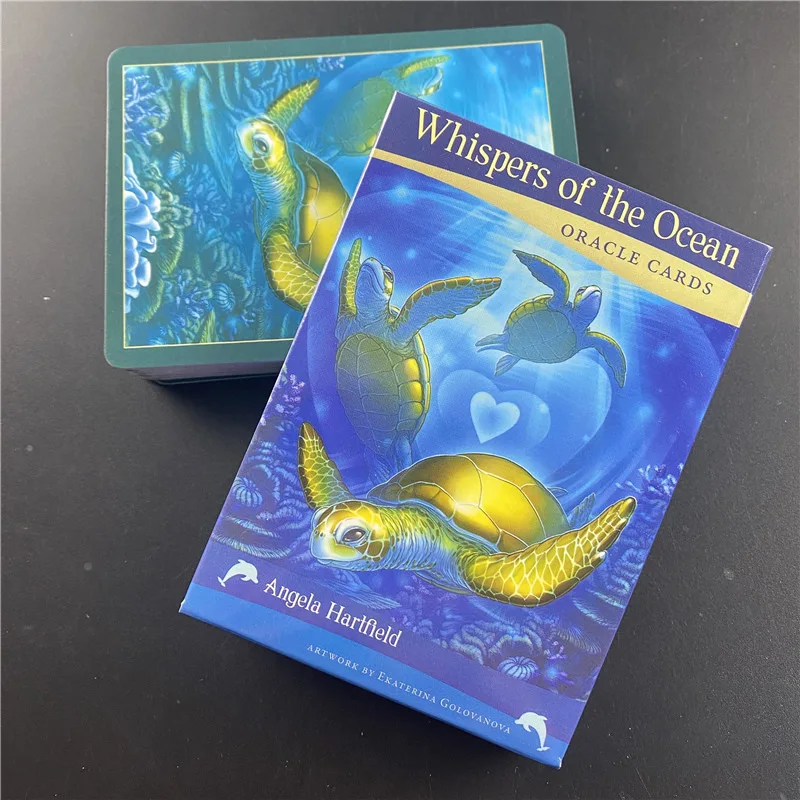 Whispers of The Ocean Oracle Cards High Quality Divination Board Game Party Games