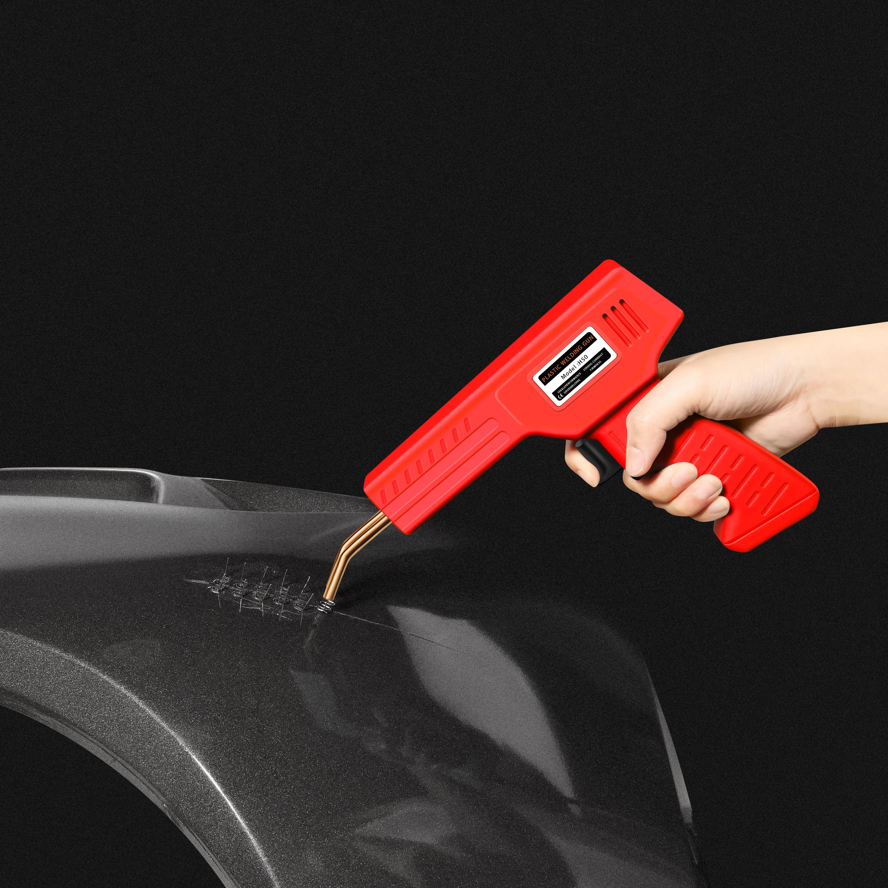 NEW Stapler Plastic Welding Machine Bumper Repair Kit Soldering Iron For Plastic Repair Car Bumper Repair Welding Gun